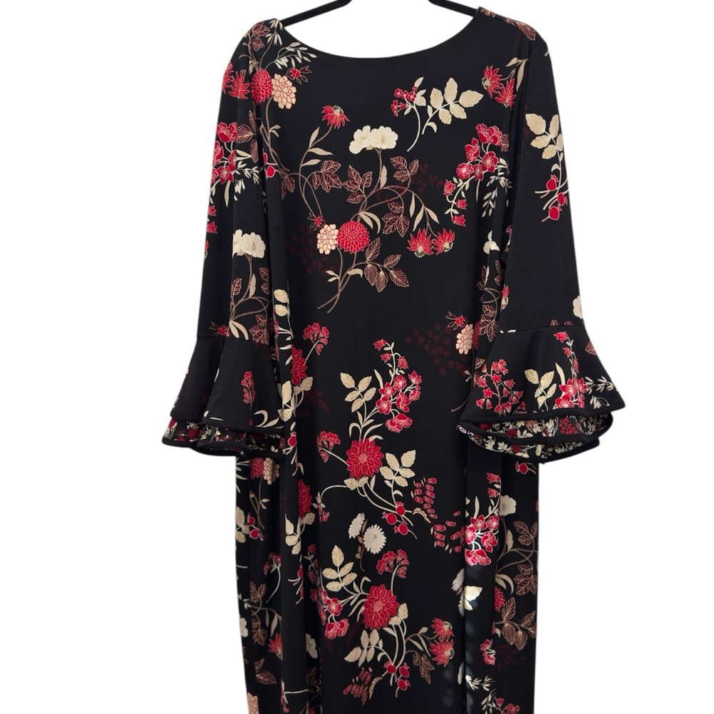 Charter Club Printed Bell Sleeve Shift Dress NWT